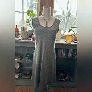 PrAna Heather Gray Active Layer Sleeveless Dress Size M